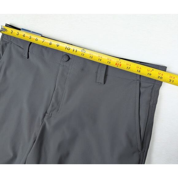 ZeroXposur Hybrid Shorts Mens 38 Black Utility Zip Pocket 4-Way Stretch UPF 50+ - Picture 7 of 10